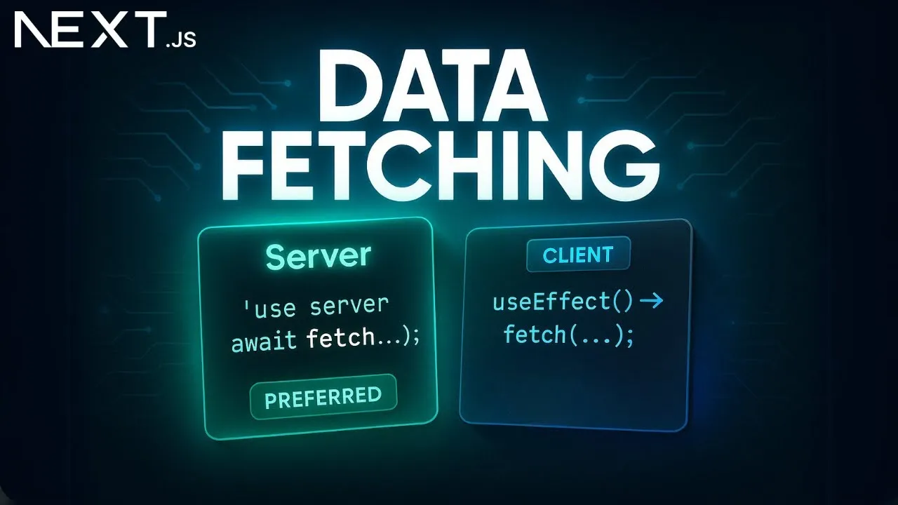 [Next.js Tutorial] Data Fetching in Server Components: How to Optimize Effectively