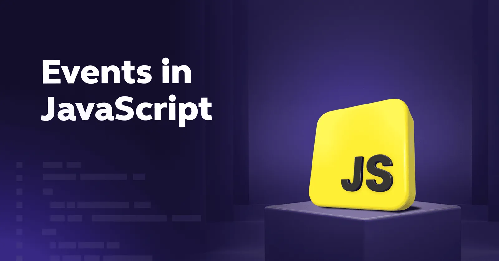JavaScript Events: Event Handling Guide