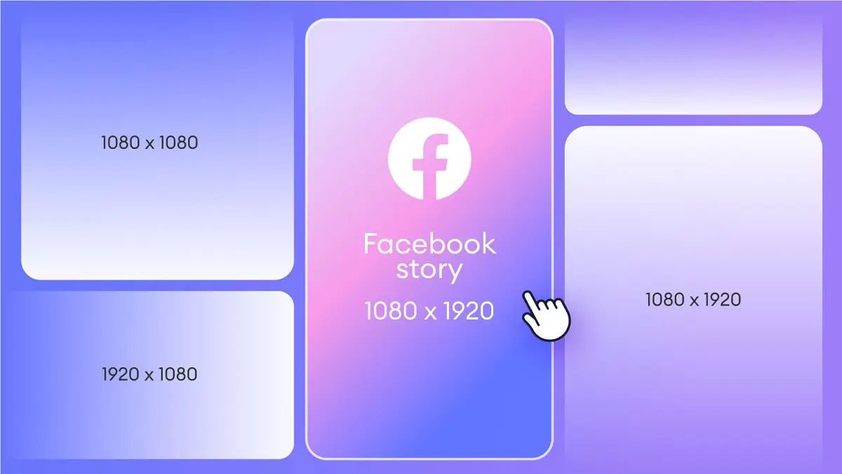 Standard dimensions and technical specifications for Facebook ad images