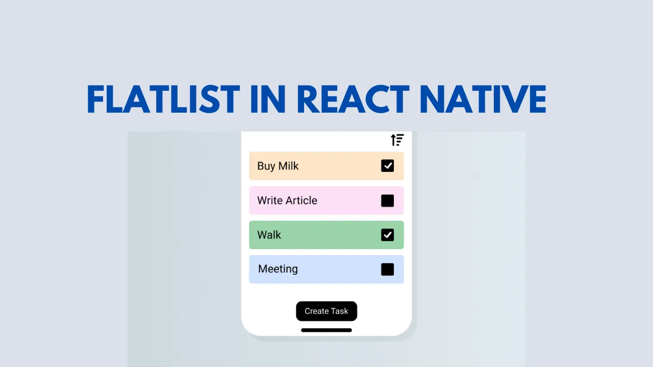 FlatList in React Native