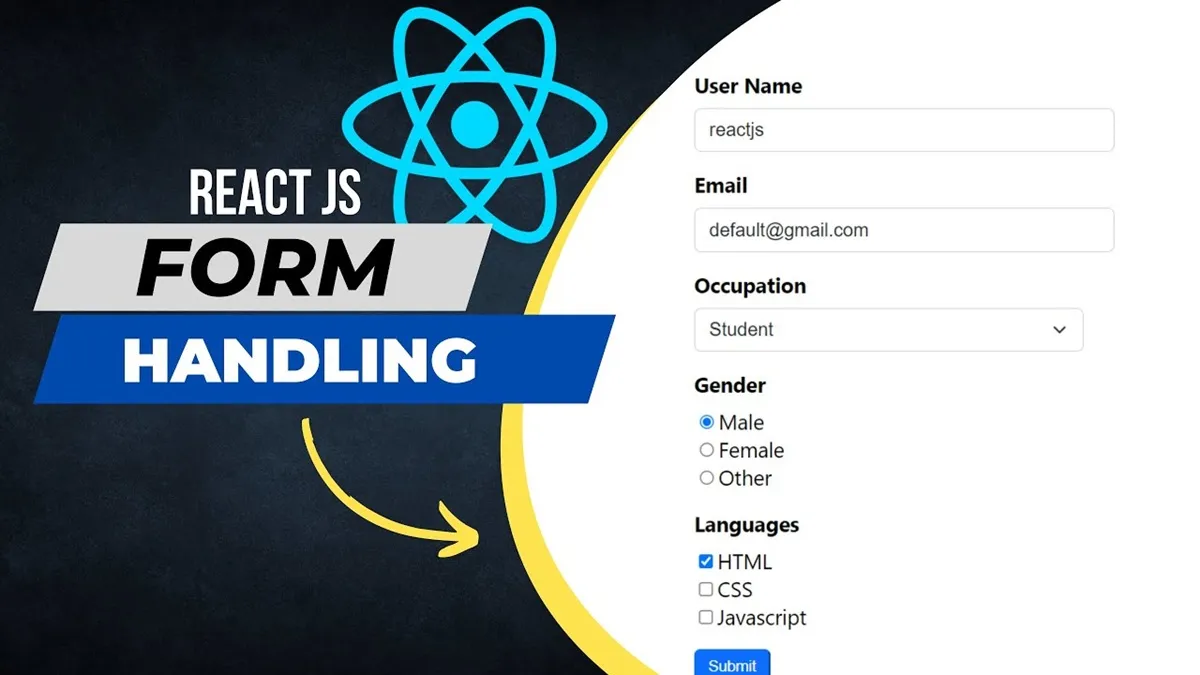 [React Basics] Form Handling in React: Master State, Controlled Components, and Validation