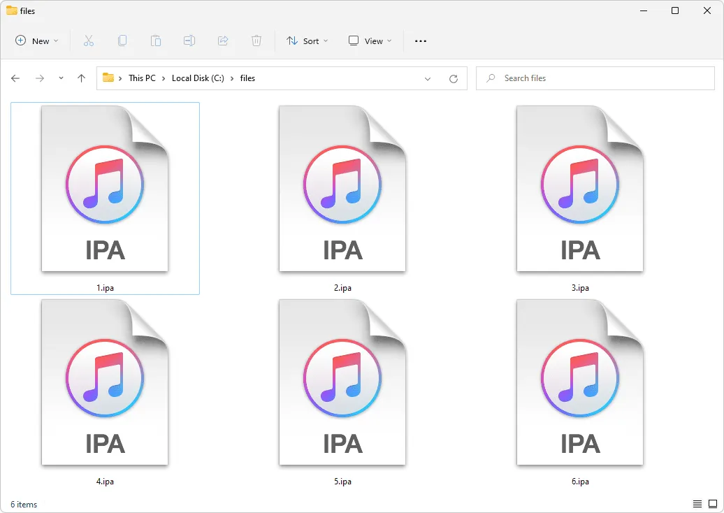 IPA file