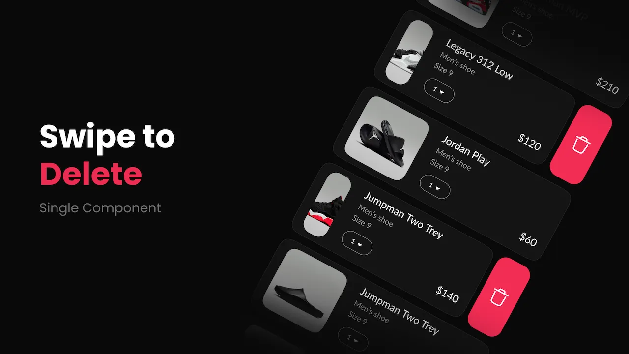 React Native Swipe to Delete