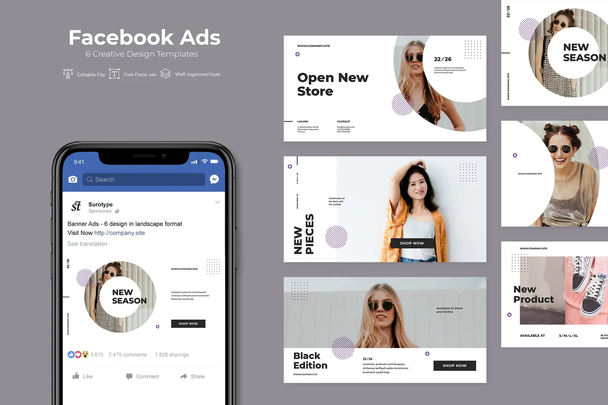 Facebook ad images need power from content and emotion