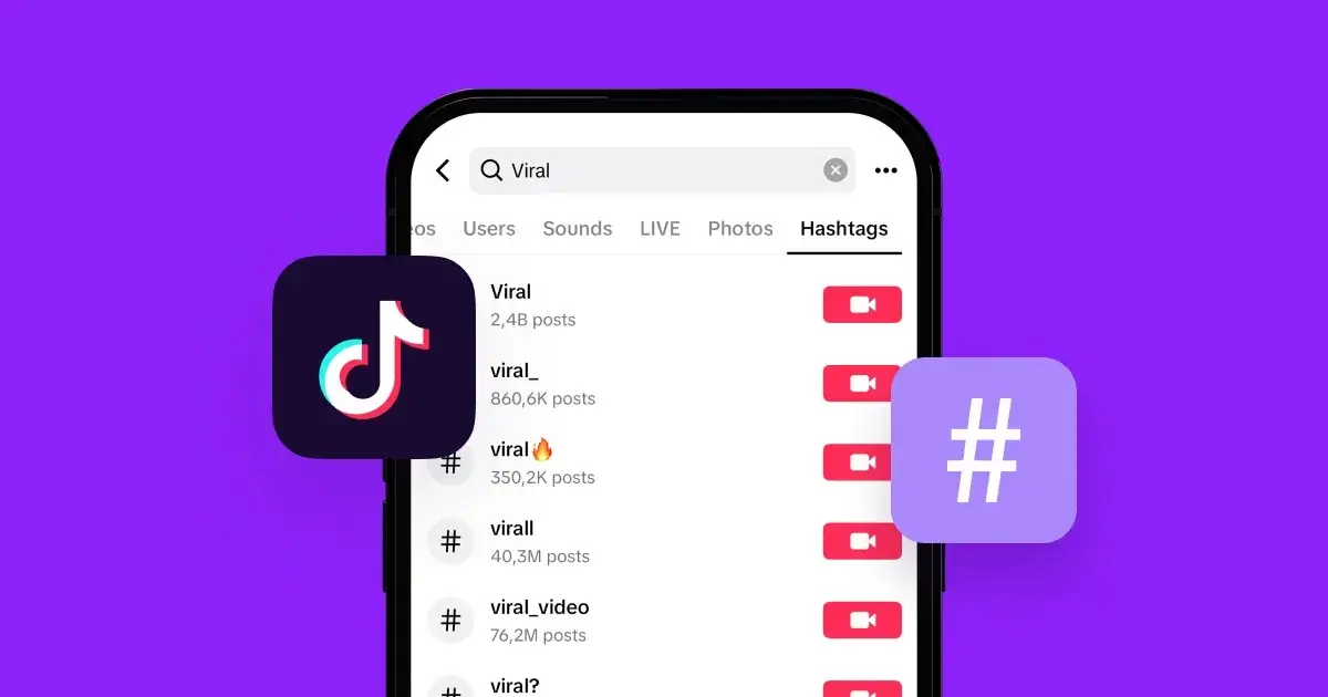 Using TikTok hashtags effectively