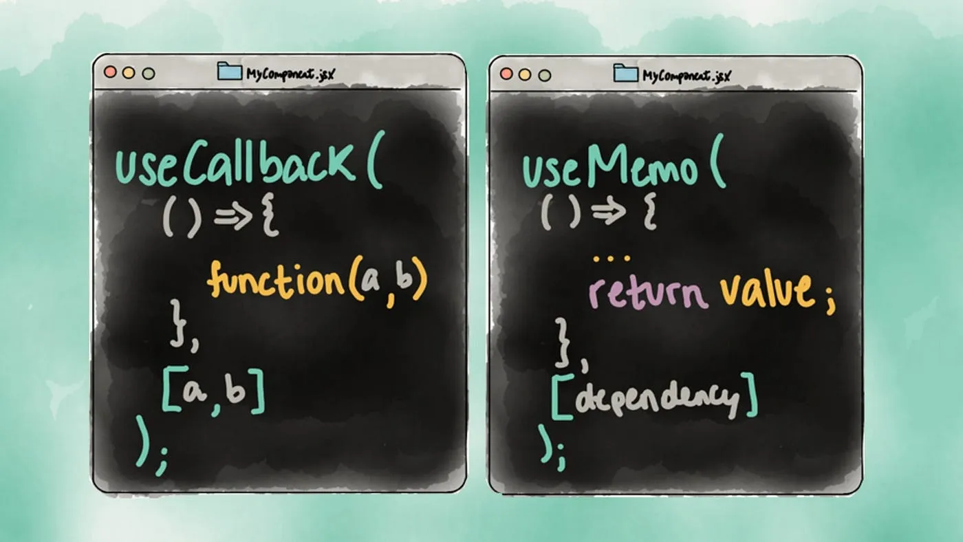 Syntax of useCallback and useMemo